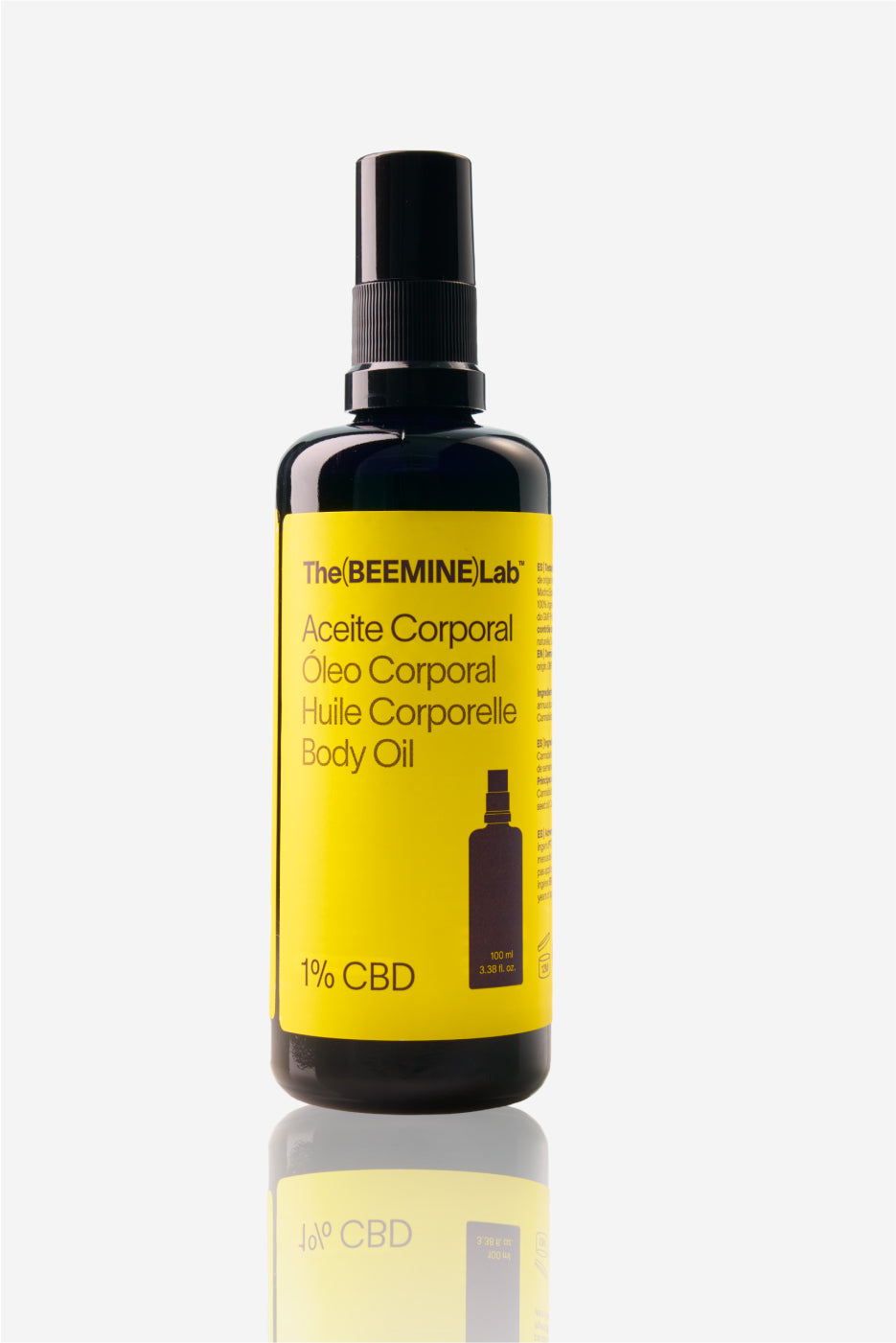 Aceite corporal CBD Laboratorios Beemine