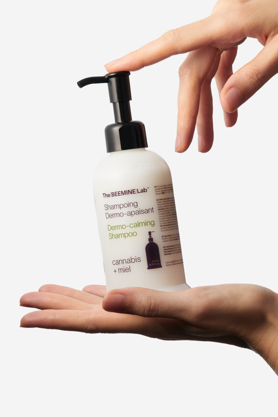 Champú dermo-calmante con Cannabis Laboratorios Beemine