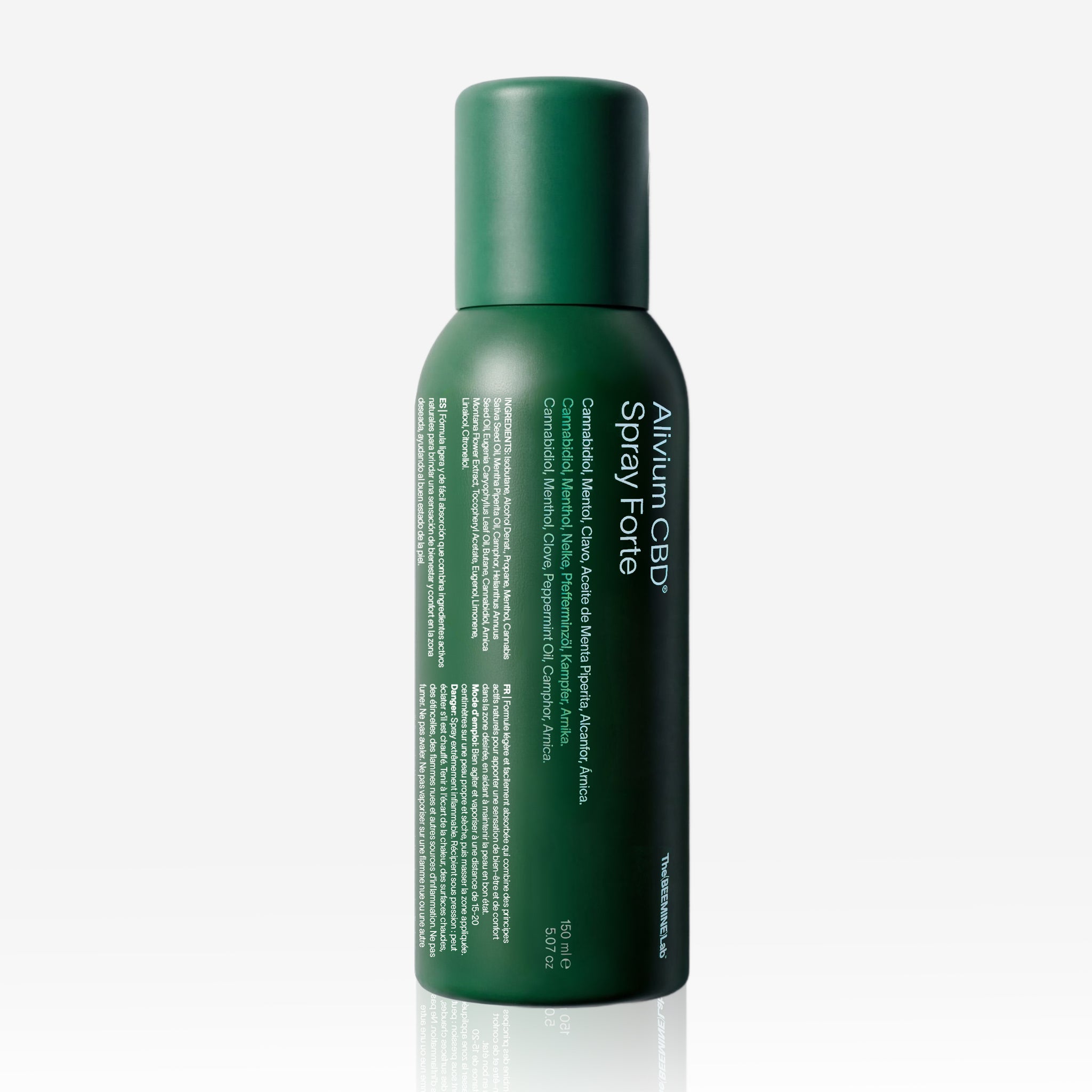 Spray Alivium CBD Forte, Efecto frío-calor